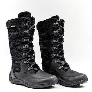 Timberland Women Willowood Waterproof Black Winter Primaloft 200G Boots size 5.5
